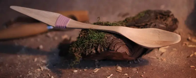 Cuillère en bois de platane - Spood